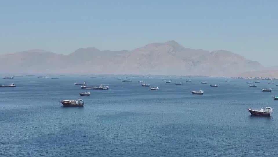 霍爾木茲海峽。(圖/路透)