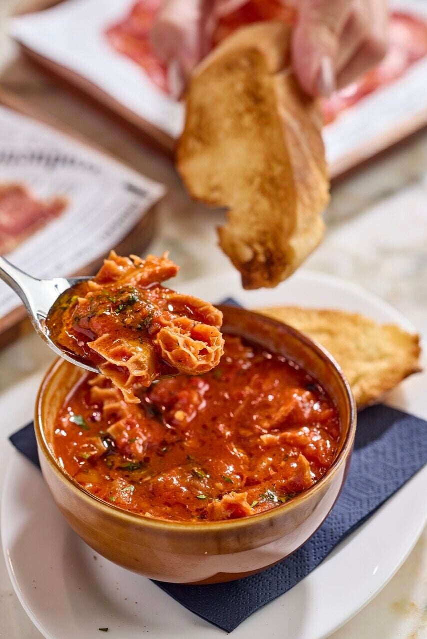 Qué Pasa Free flow Tapas Club Braised Tripe Stew with Chorizo Large