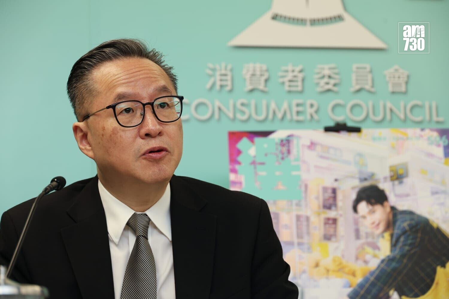 消委會可持續消費、公共事務及教育小組副主席陳建年。(周令知攝)