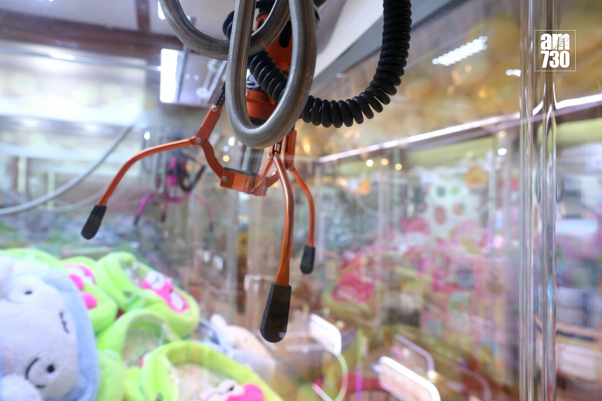 近年夾公仔機店在香港急速擴張。(周令知攝)
