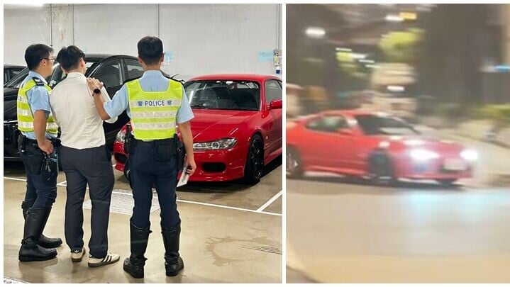一輛私家車在青衣青尚路迴旋處多次懷疑作出危險駕駛行為，人員於今日（15日）上午拘捕一名25歲姓林本地男子