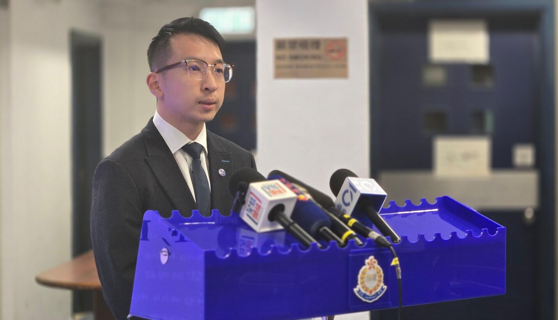 西區警區刑事情報組主管督察李銘濰