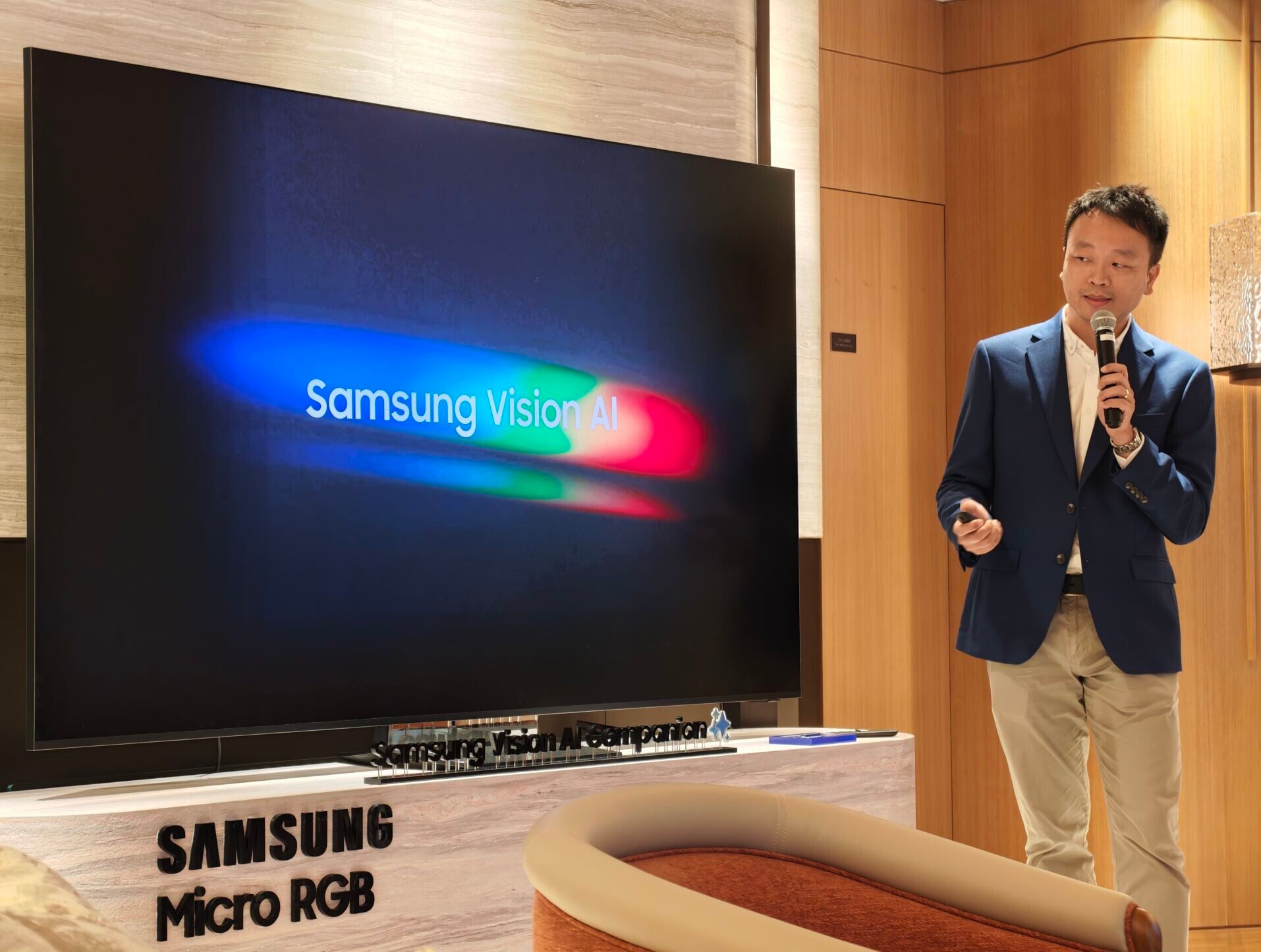 Samsung將Vision AI Companion功能融入電視當中。
