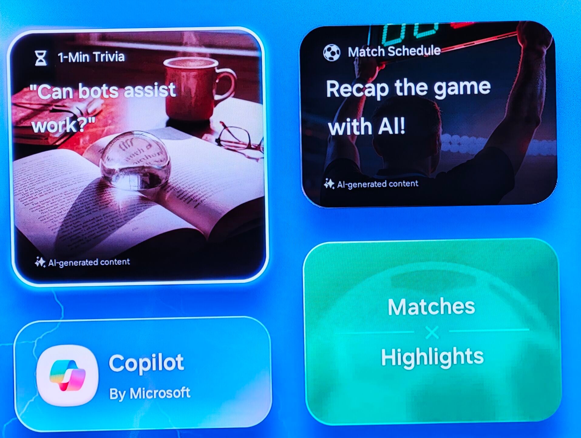Samsung Vision AI Companion功能可進行各種查詢。