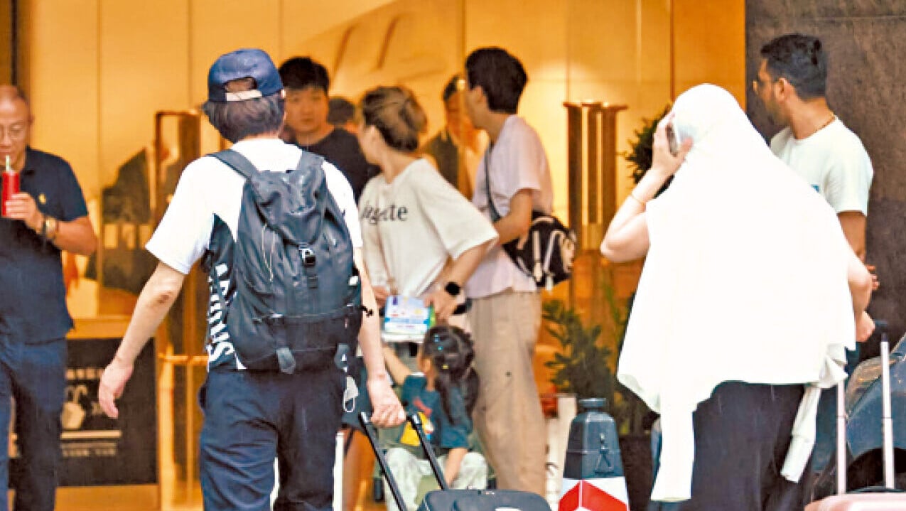 5月訪港旅客按年升9%。(周令知攝)