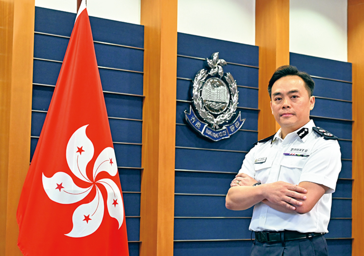 袁旭健1986年加入警隊,之後主要從事刑事情報工作,2023年從警隊退休。(警聲圖片)