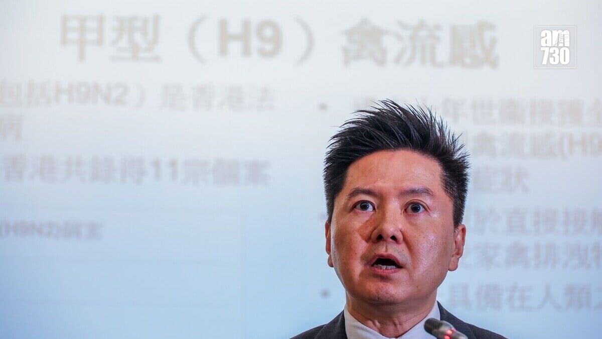 男童接觸雞檔感染H9N2禽流感，徐樂堅指不排除會有零星個案籲做好清潔。(資料圖片／鍾式明攝)