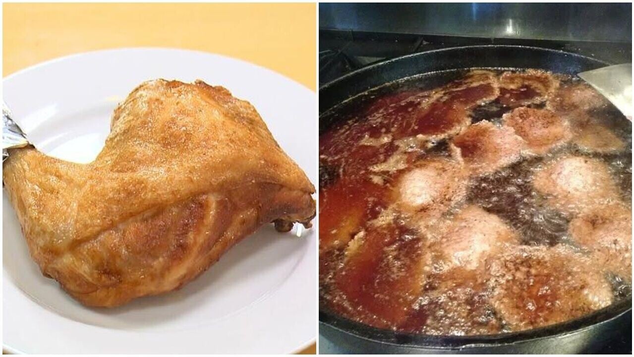 日本炸雞老店奪金獎自爆66年不換油，食安專家提出警示。(X)