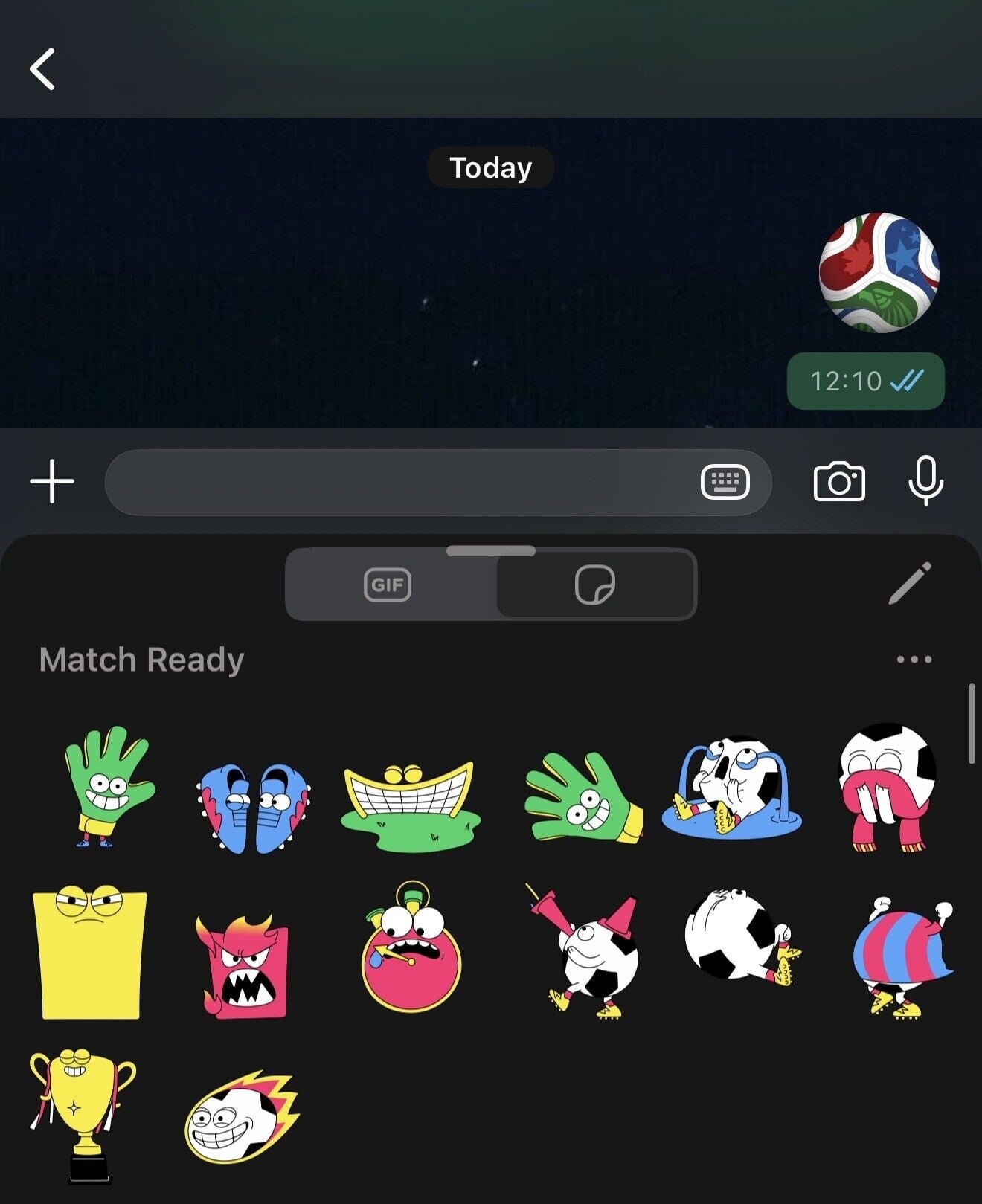 WhatsApp新功能|新增官方指定三星足球Trionda及貼圖集。