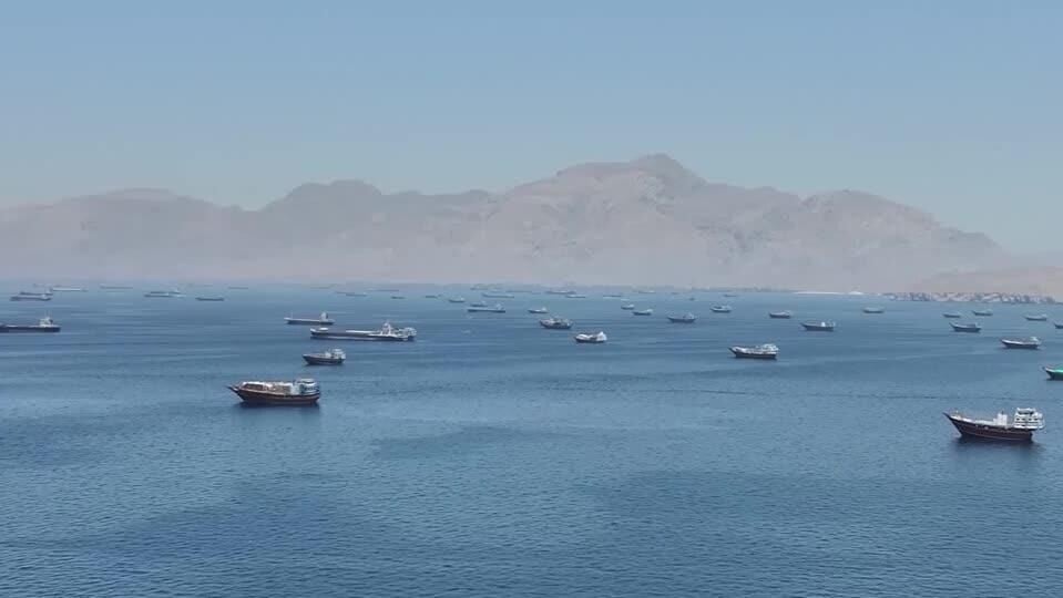 霍爾木茲海峽。(圖/路透)