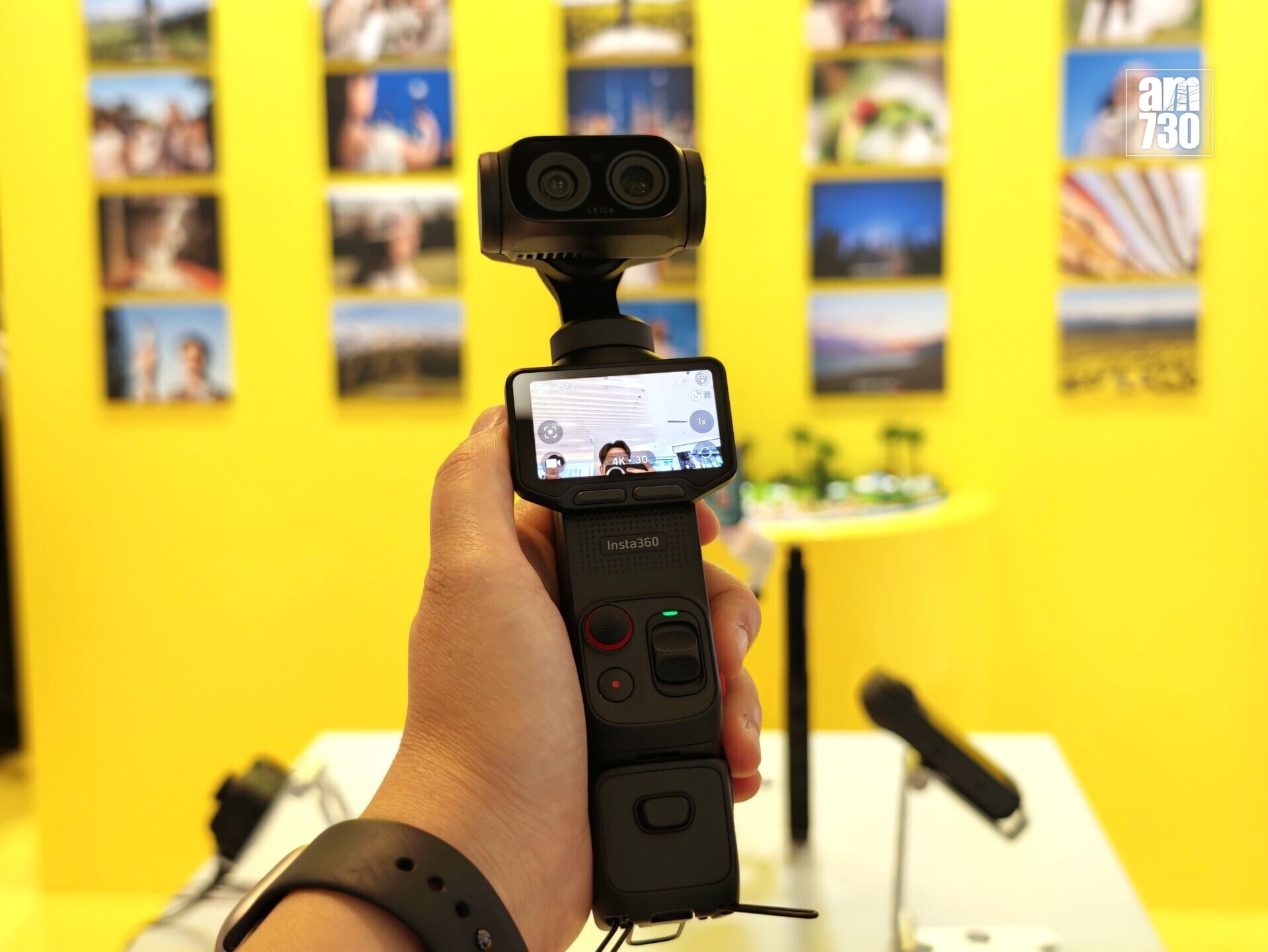 Insta360有實機可試玩大熱Luna Ultra相機。