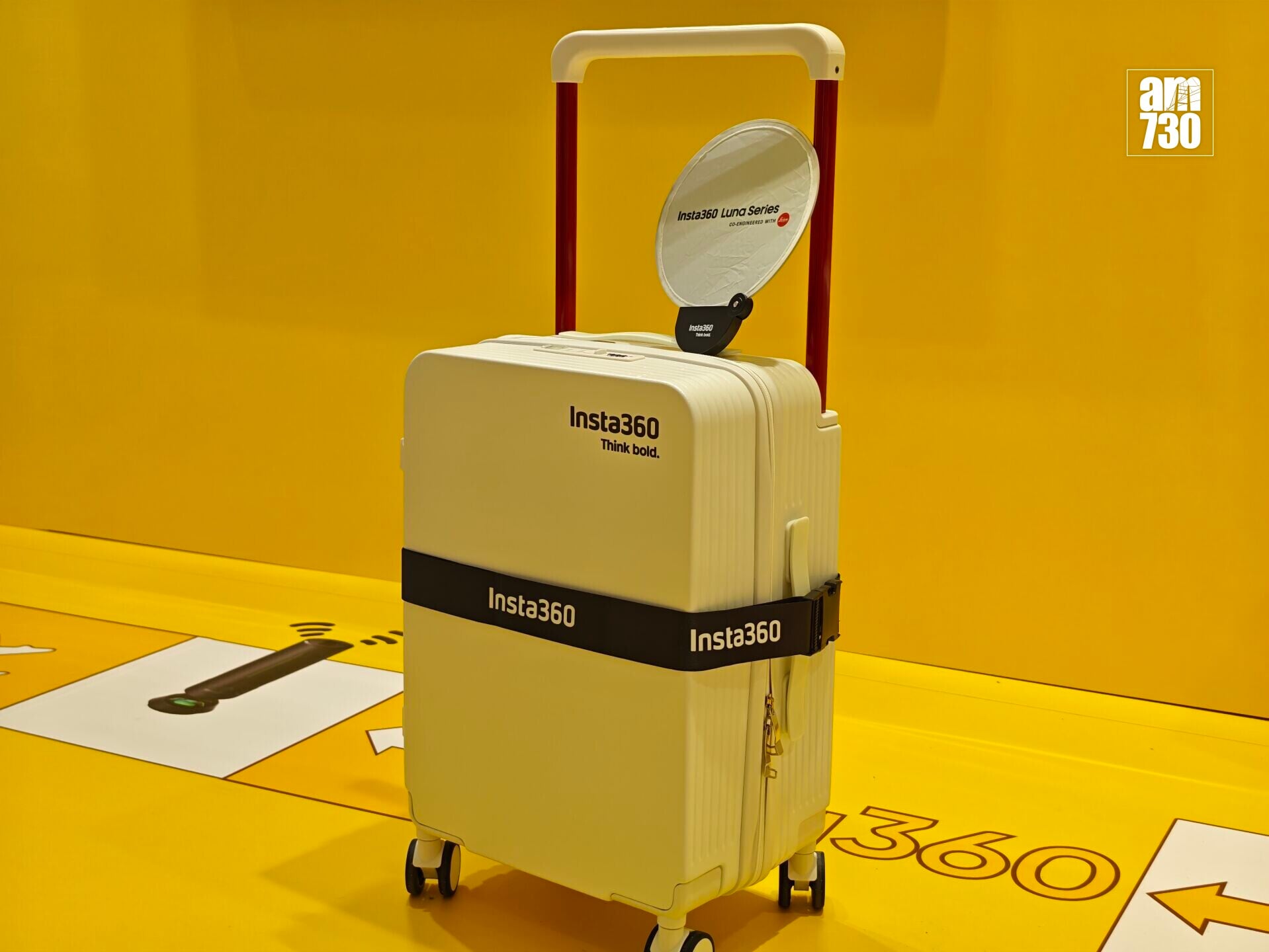 Insta360玩遊戲有機會贏得獨家反光板、行李綁帶及行李箱。