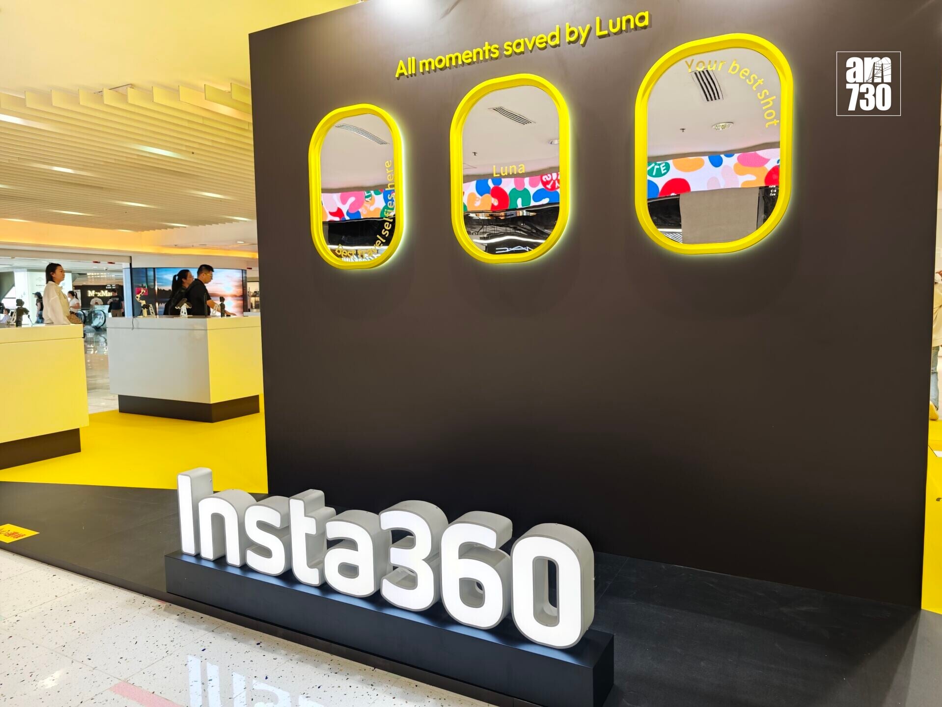 Insta360快閃店旅行打卡位。