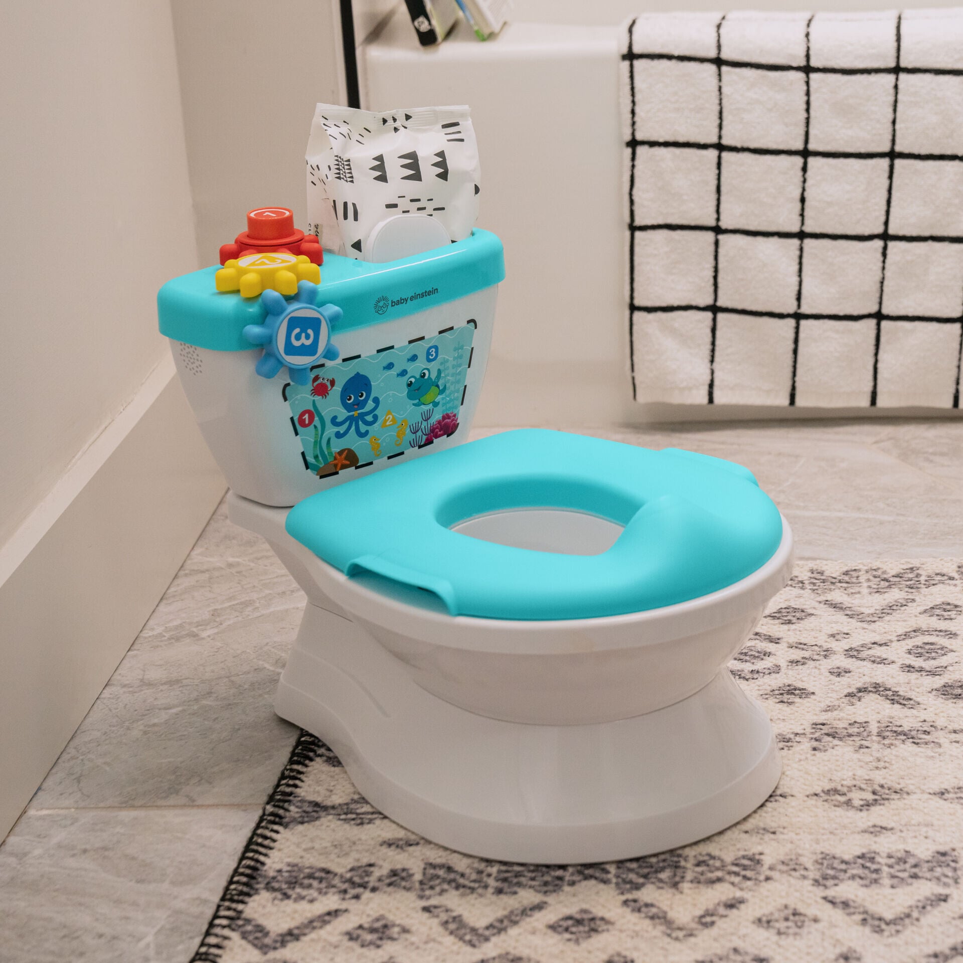 Baby Einstein™ Geared for Success™ 二合一如廁訓練系統