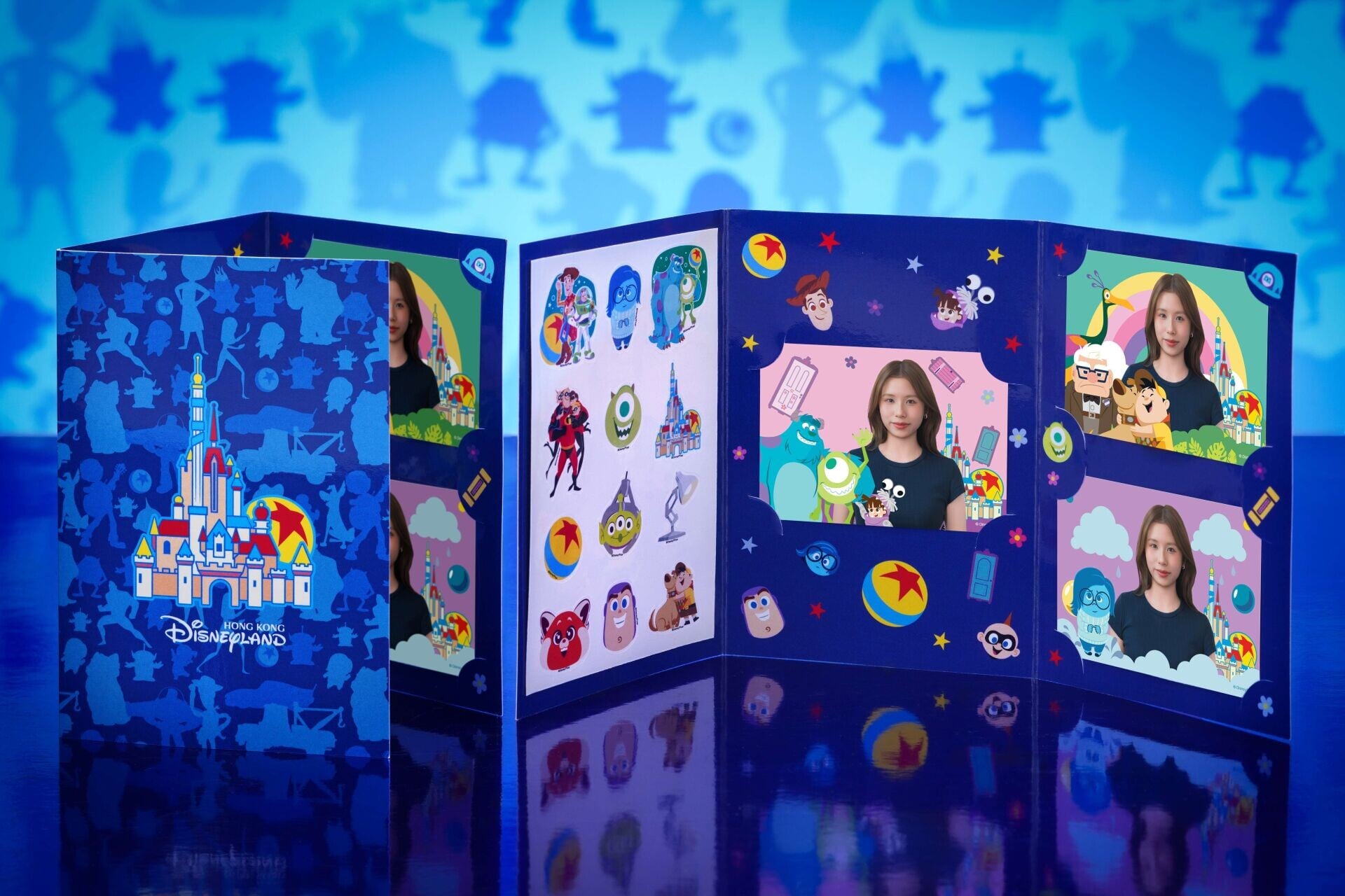 HKDL 2026 Pixar Summer Fest Merch Pixar Sticker Photo Set