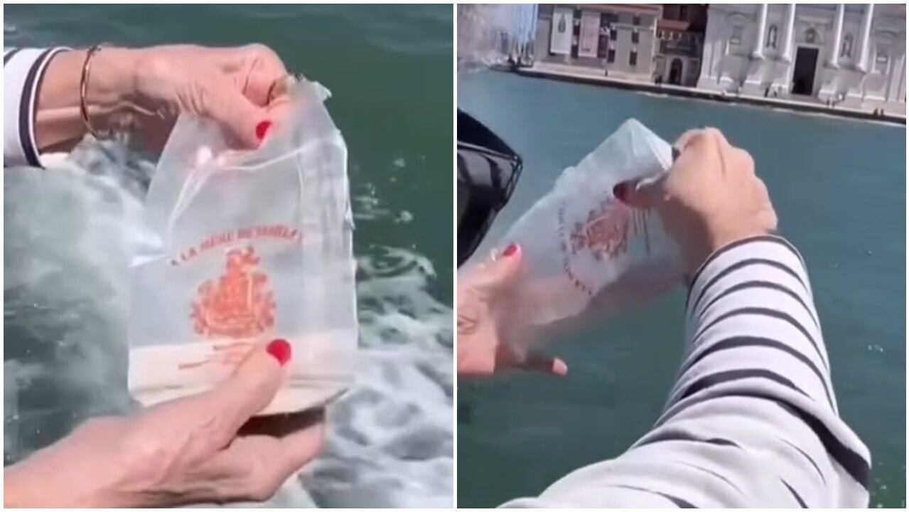 威尼斯慘變海葬場，法國遊客疑似水上巴士撒骨灰。(IG)
