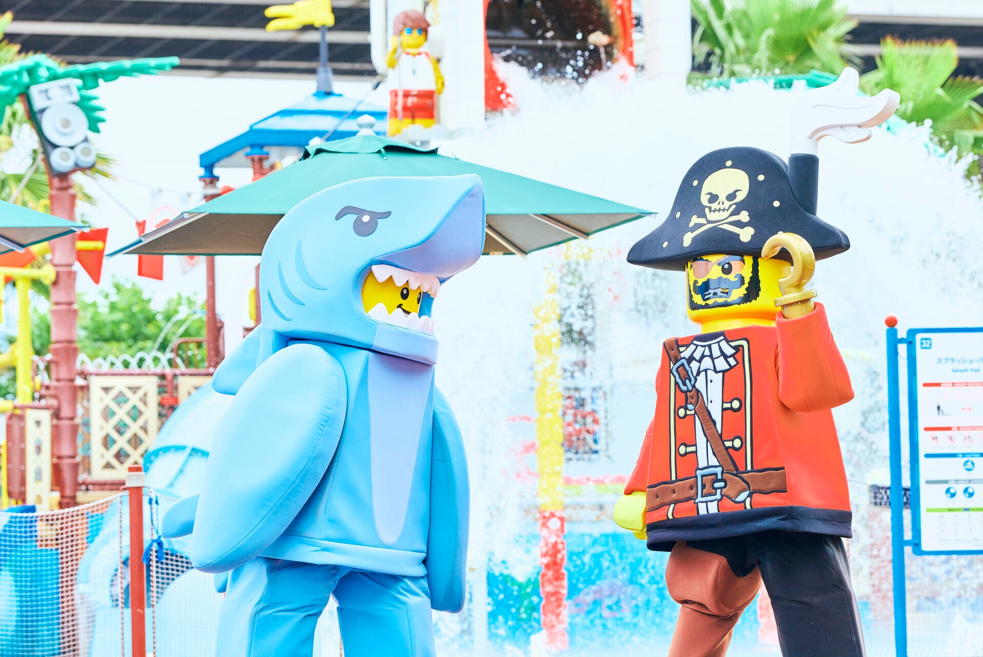 7 噴水秀 海賊團與灼熱Sharkercise