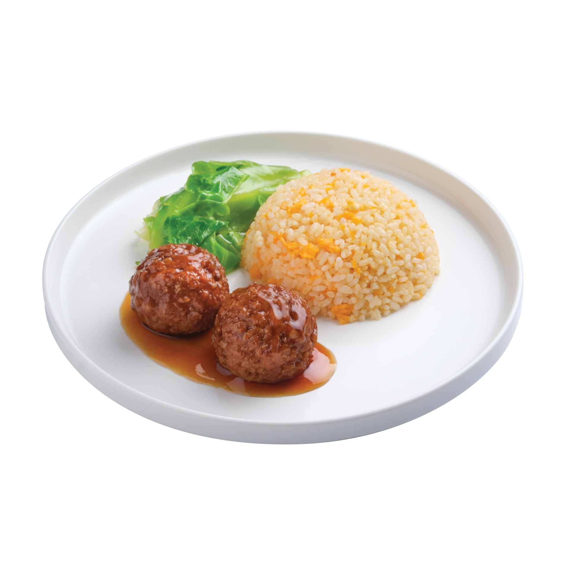 UO “HK Express x Ging Sun Ho” Braised Pork Meatballs with Fried Rice