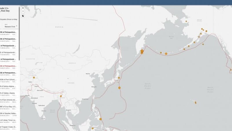 俄羅斯外海雙強震引海嘯