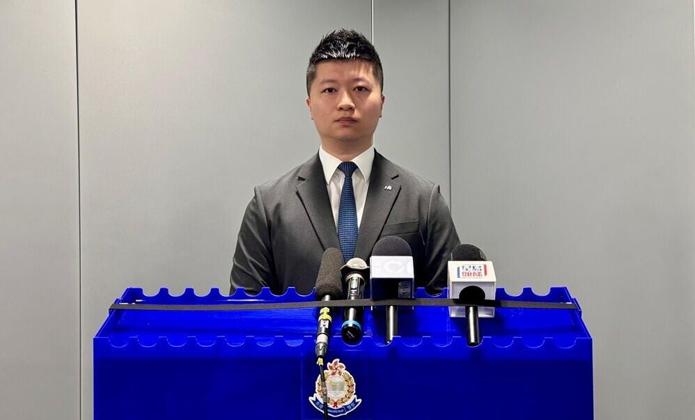 警方毒品調查科行動組高級督察鄧駿穎。