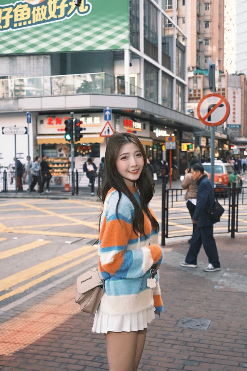 中信兄弟啦啦隊Passion Sisters成員汶汶出席私人活動期間,遭一名狂熱粉絲用刀割頸。(FB專頁「汶汶Jessie」)