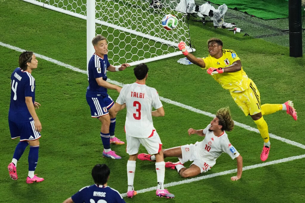 世界盃2026,日本4︰0大勝突尼西亞(AP)