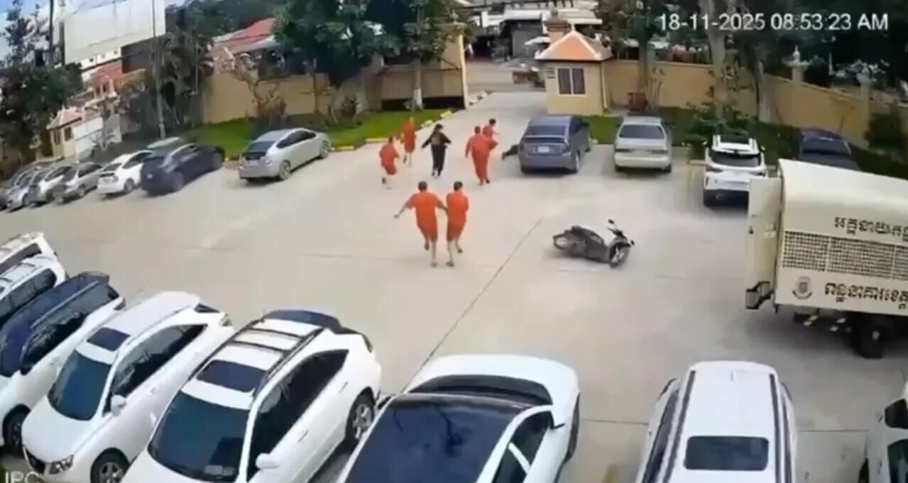 龐萬寶開槍射擊法警,二人與其他5名被押人士一起上車逃走