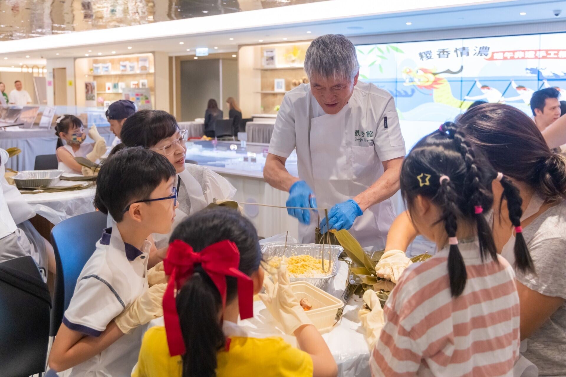 PARK SILICON攜銀杏館辦端午非遺手工體驗日 逾100組家庭參與|古洞新盤