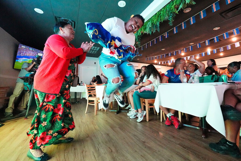 佛得角球迷見證球隊在世界盃創造歷史。(ap)