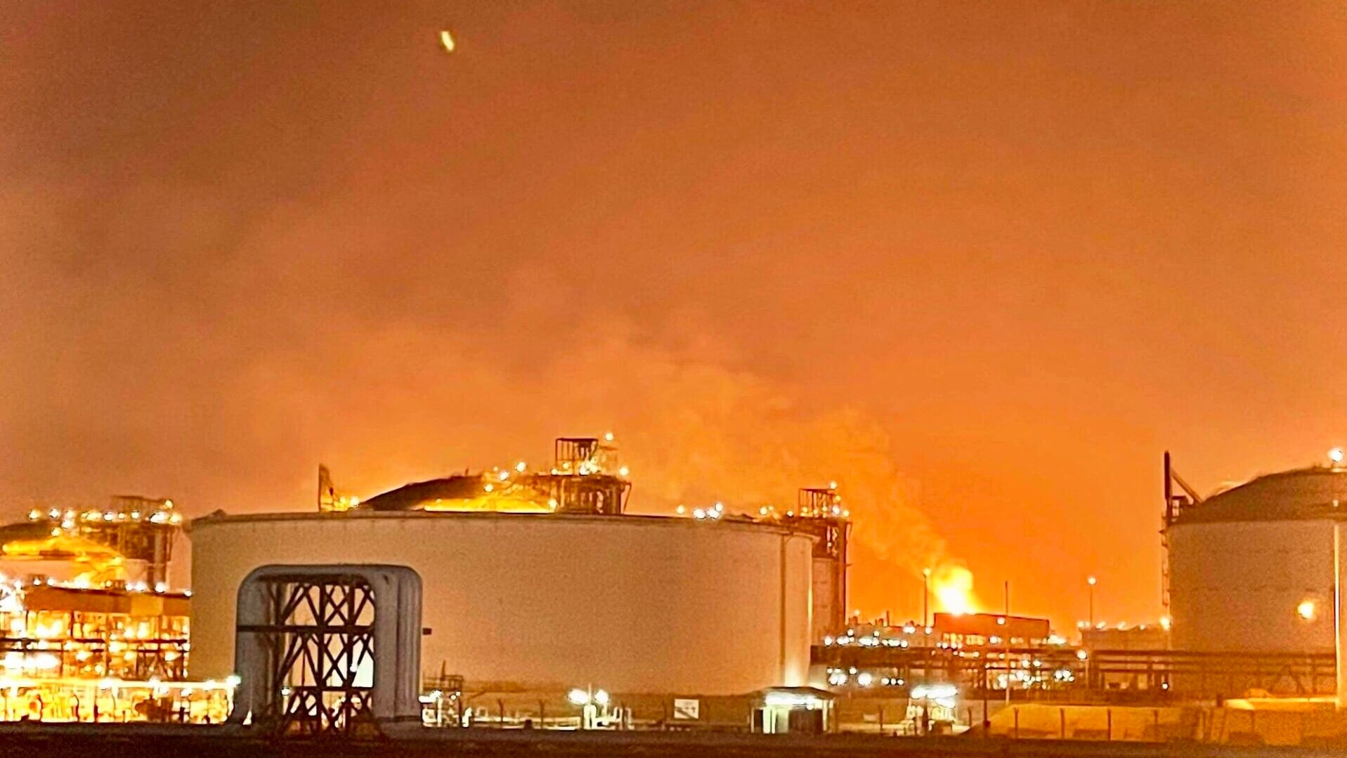 卡塔爾天然氣廠爆炸　最少54傷18失蹤
