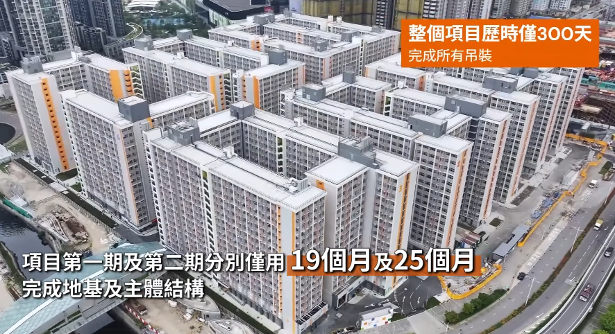 房屋局局長何永賢表示,簡約公屋啟德世運道項目約10700個單位已全數落成,第二期本月底分階段入伙。(何永賢FB)