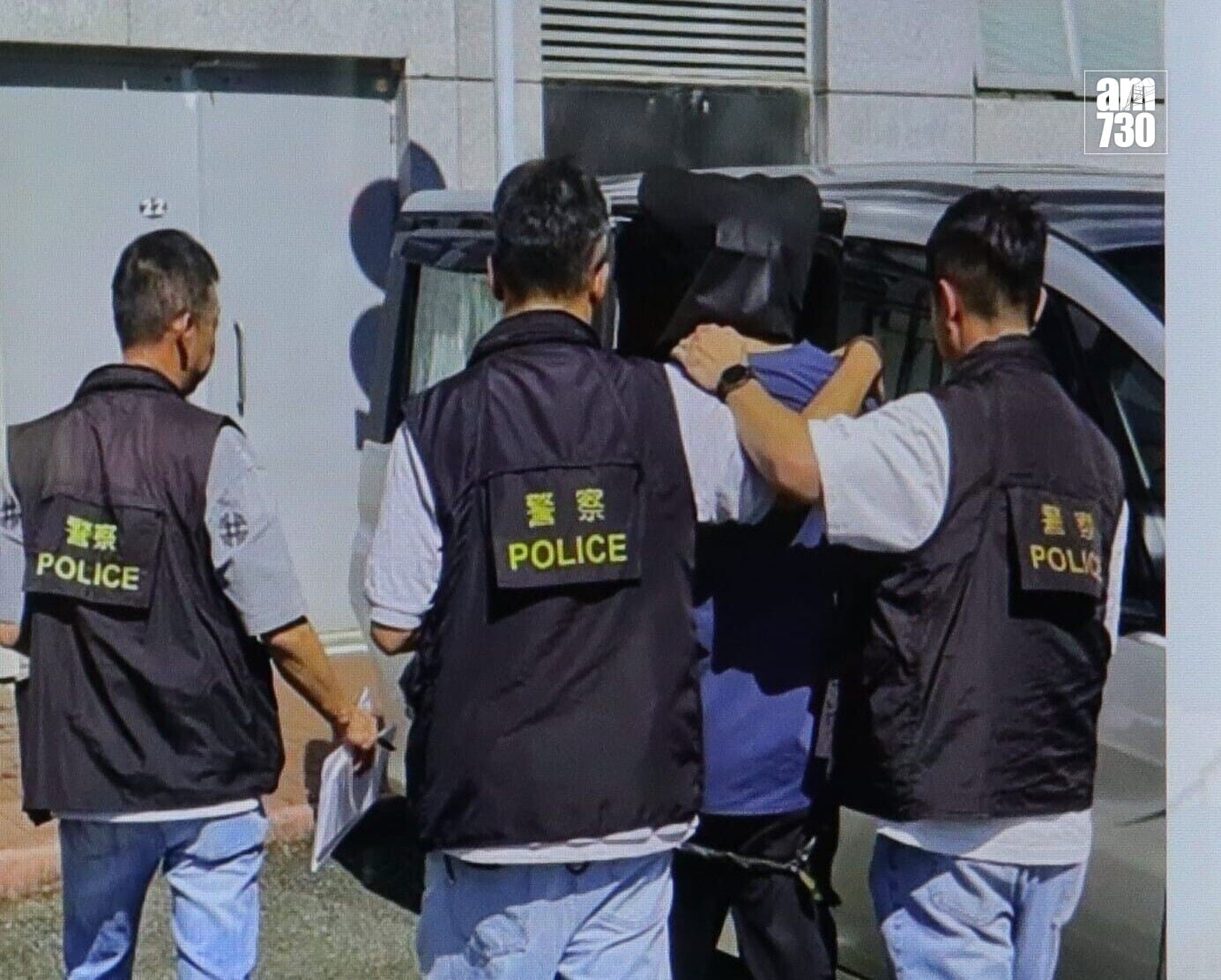 機場黃金劫案增至13人被捕(鍾式明攝)