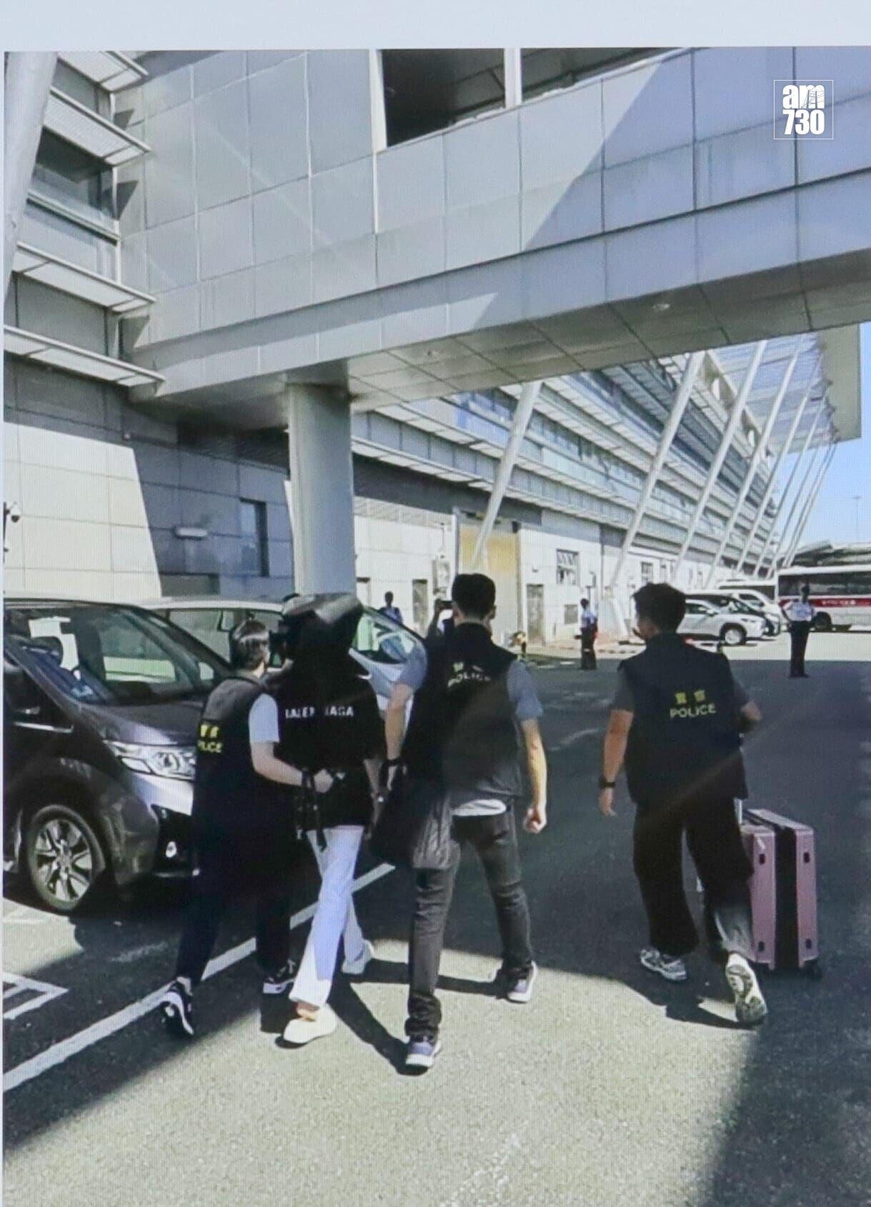 機場黃金劫案增至13人被捕(鍾式明攝)