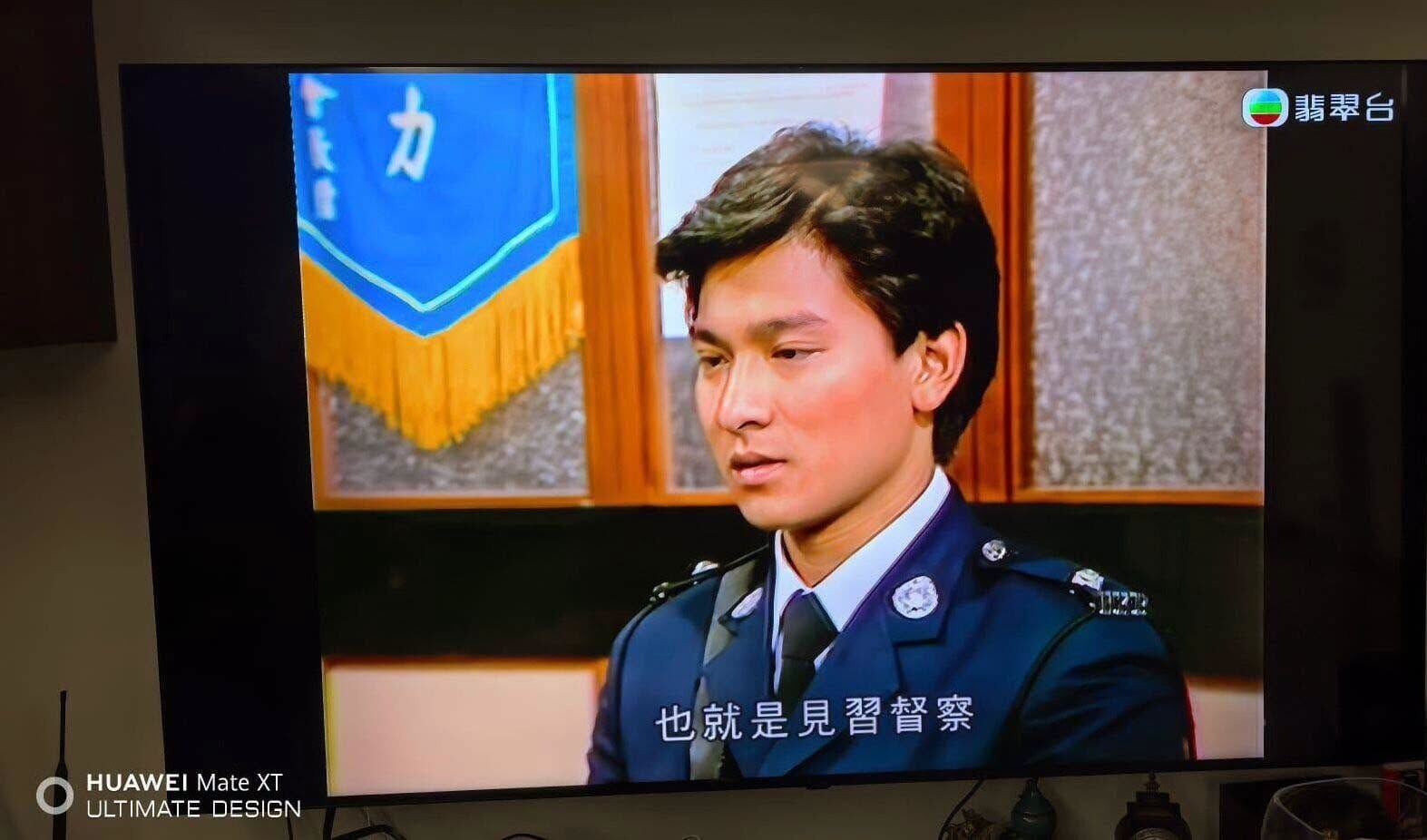 鄧炳強憶受《獵鷹》影響投考警隊。(鄧炳強FB)