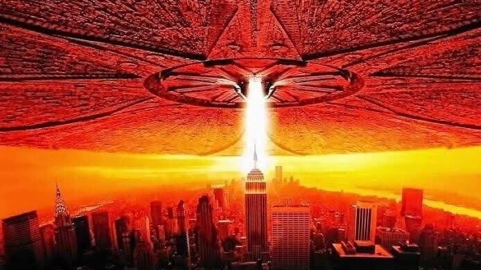 巴西百萬人收外星警報「人類，我們到了」，政府開腔回應。(電影《天煞地球反擊戰》)