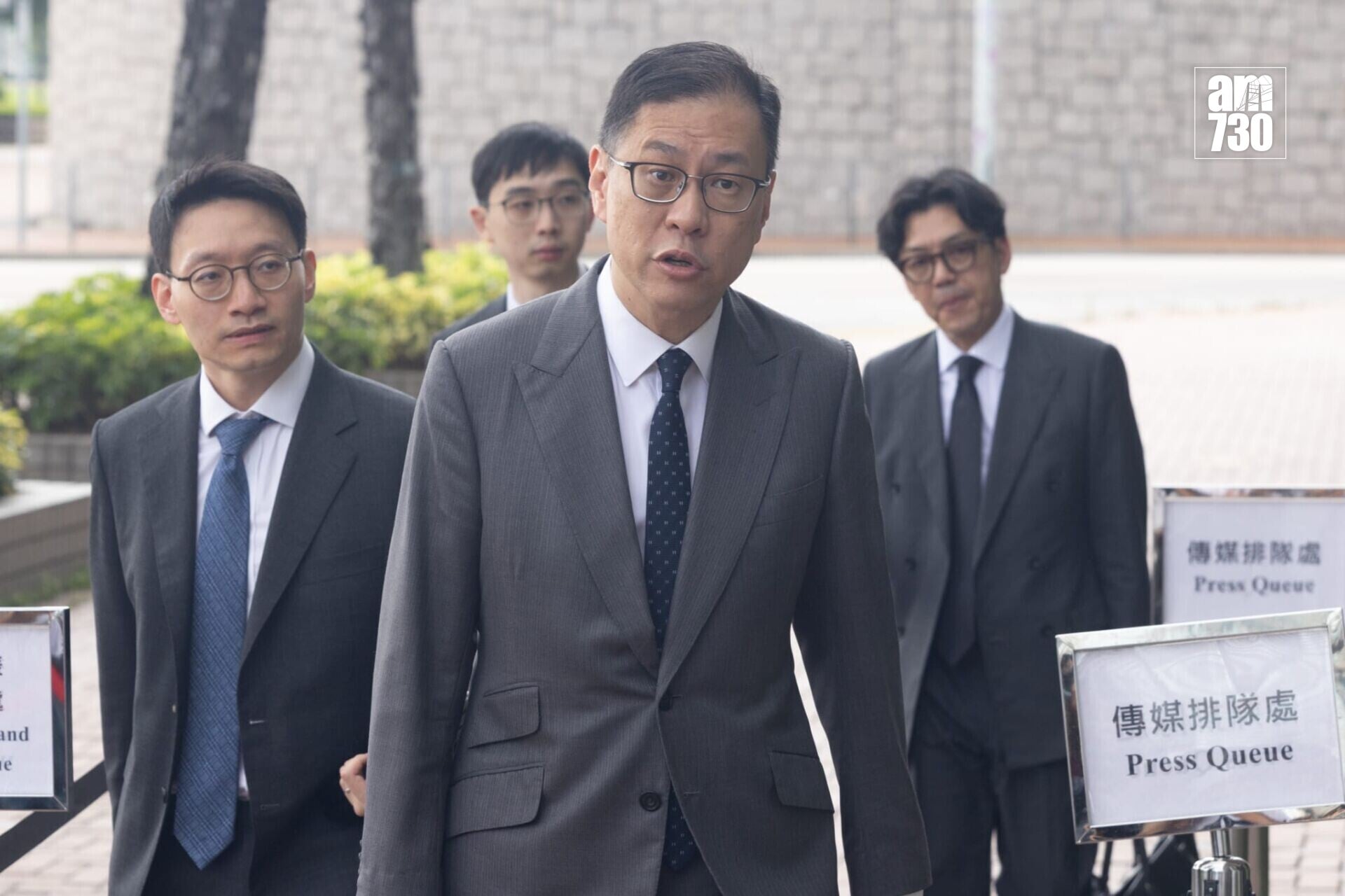 宏福苑大火獨立委員會資深大律師杜淦堃(蘇文傑攝)