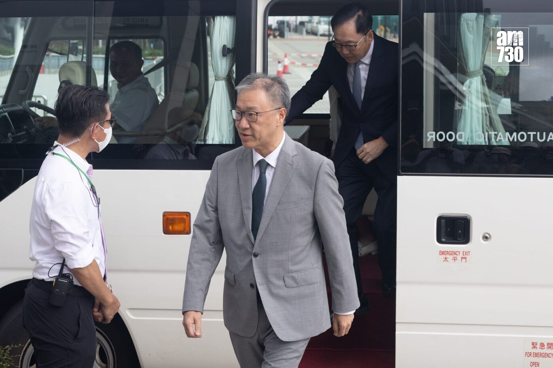 宏福苑大火獨立委員會主席陸啟康(蘇文傑攝)