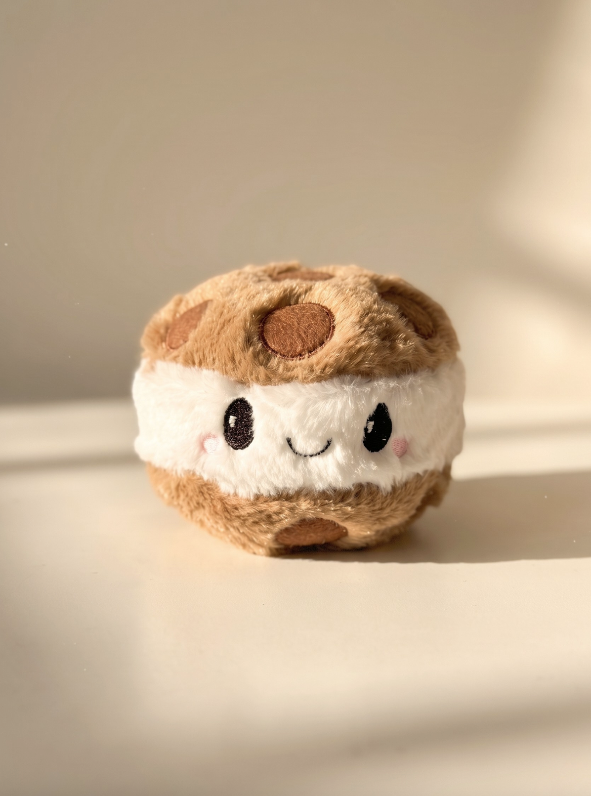 The Reversible Cookie Sandwich Plush Bag Vanilla