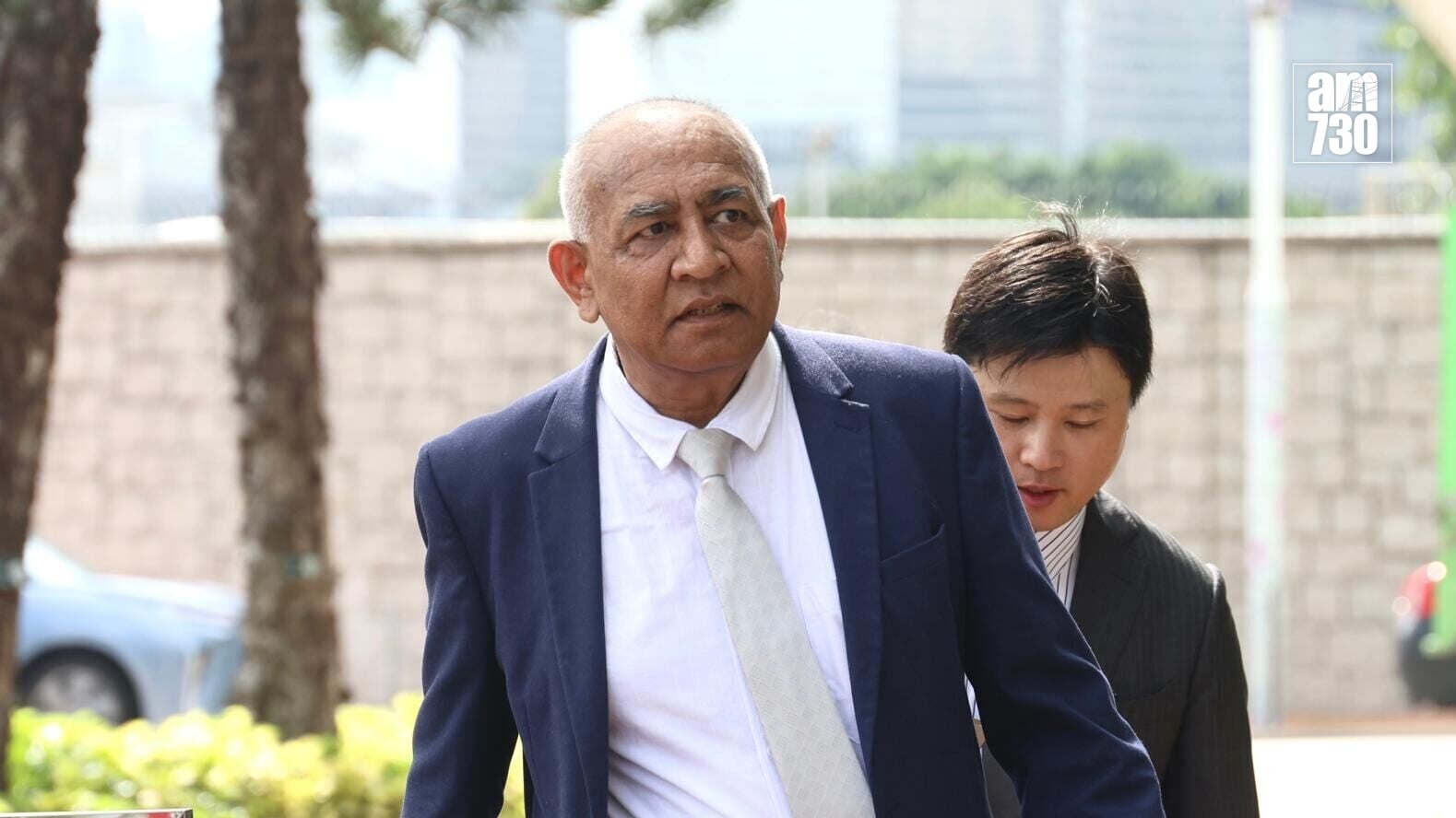 理工大學建築環境及能源工程學系的建築 科學和消防安全工程講座教授Asif Sohail USMANI(周令知攝)