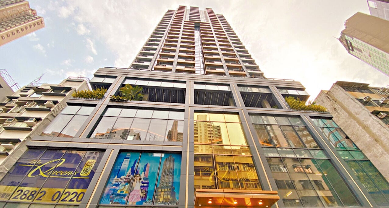 將於9月入讀香港大學的外籍華僑學生承租上環尚瓏一房，業主去年斥564萬元入市，現可享近4.7厘回報。(資料圖片)