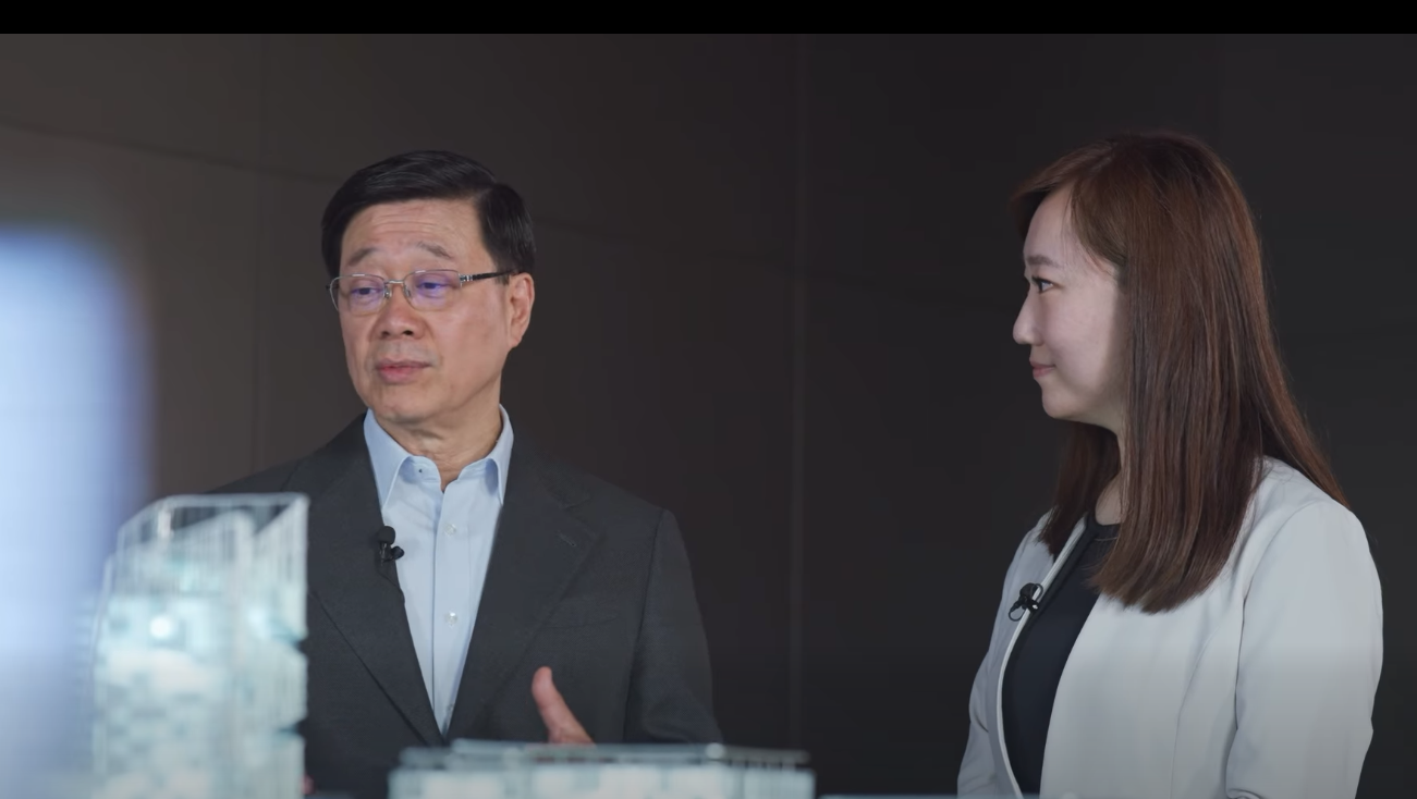 李家超：治理香港要深耕細作　勇於改革創新 (@fb李家超 John KC Lee影片截圖)