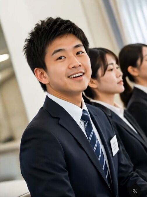 網民為男孩依照人生不同階段製作短片。(Threads)