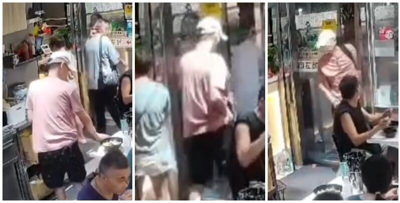 屯門男疑食霸王餐「跟衫尾」離店 店員大喝：畀咗錢未