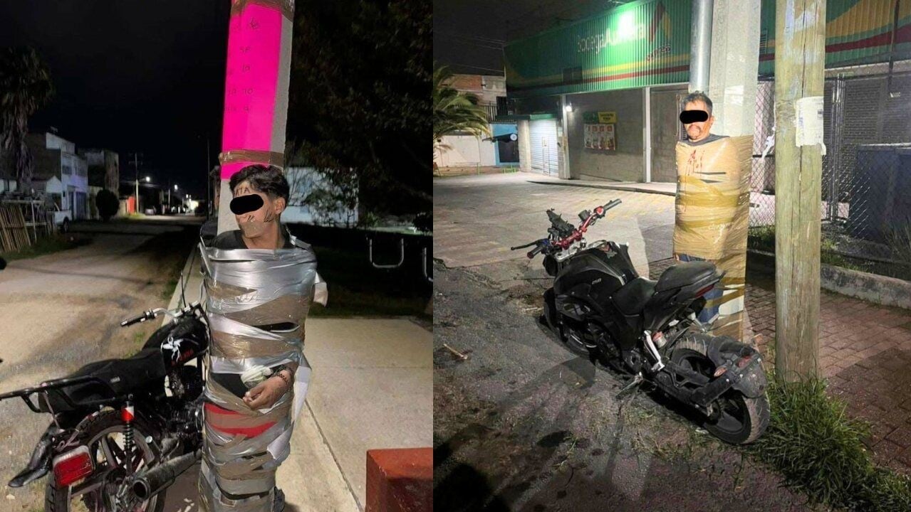「墨西哥蝙蝠俠」捉偷車賊綁燈柱　警察指涉嫌非法禁錮