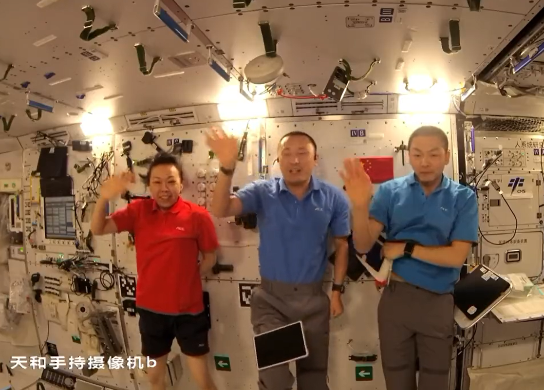 香港首位載荷專家黎家盈正在太空執行神舟二十三號載人飛行任務。(資料圖片)