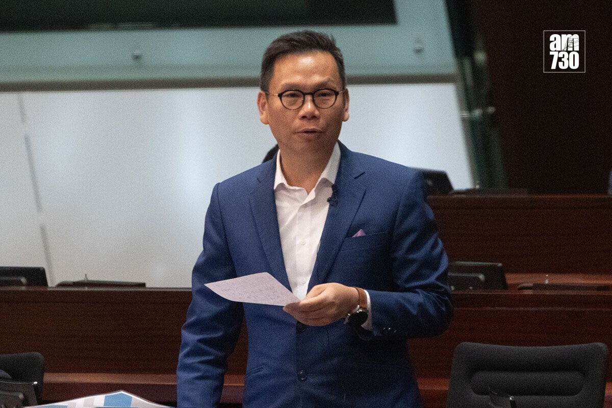 陳恒鑌表示,企業來香港一定要滿足法例要求,目前香港有其他平台測試經驗。(資料圖片)