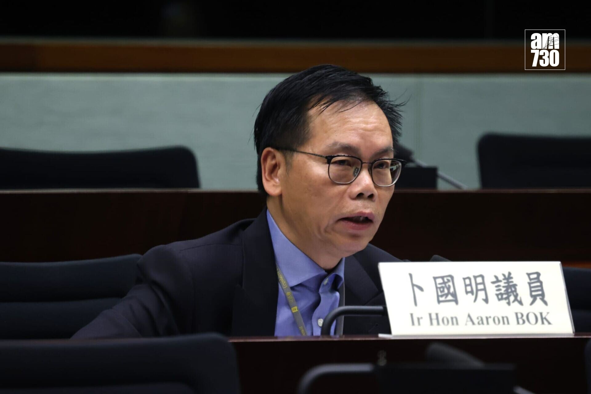 卜國明強調「磚仔」不夠力,不一定代表現場石屎結構也不夠力。(資料圖片)