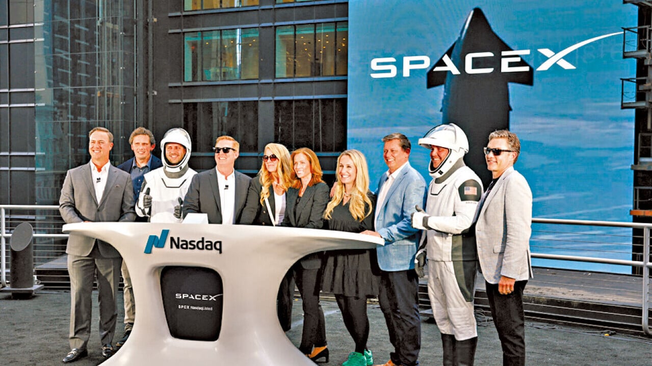 SpaceX IPO首日回報約19.2%。(資料圖片)