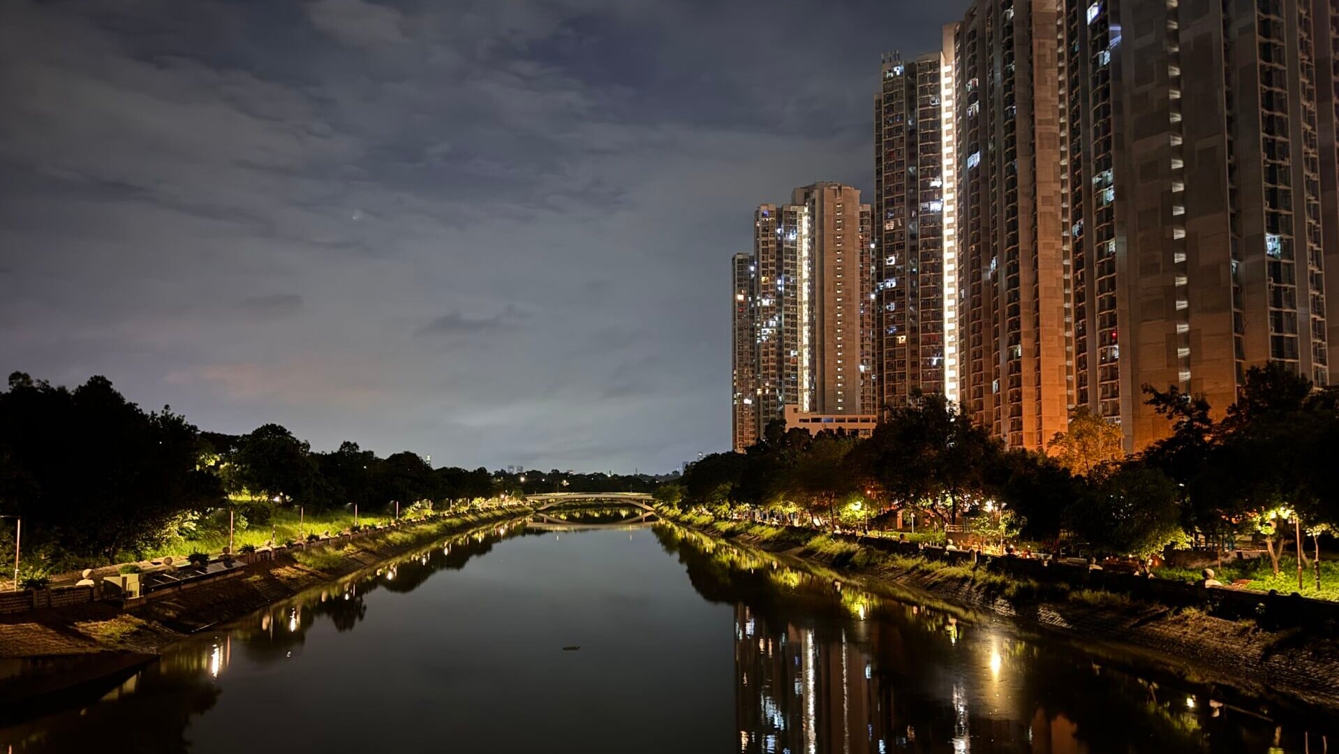 1回港翌日的寧靜晨跑