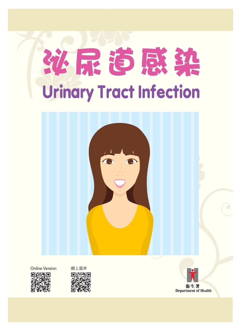 泌尿道感染原因/症狀/治療方法/預防方法(衛生署)